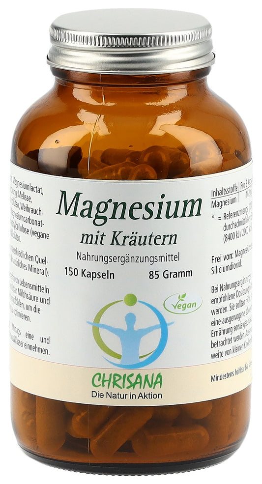 CHRISANA Magnesium mit Kräutern Kaps