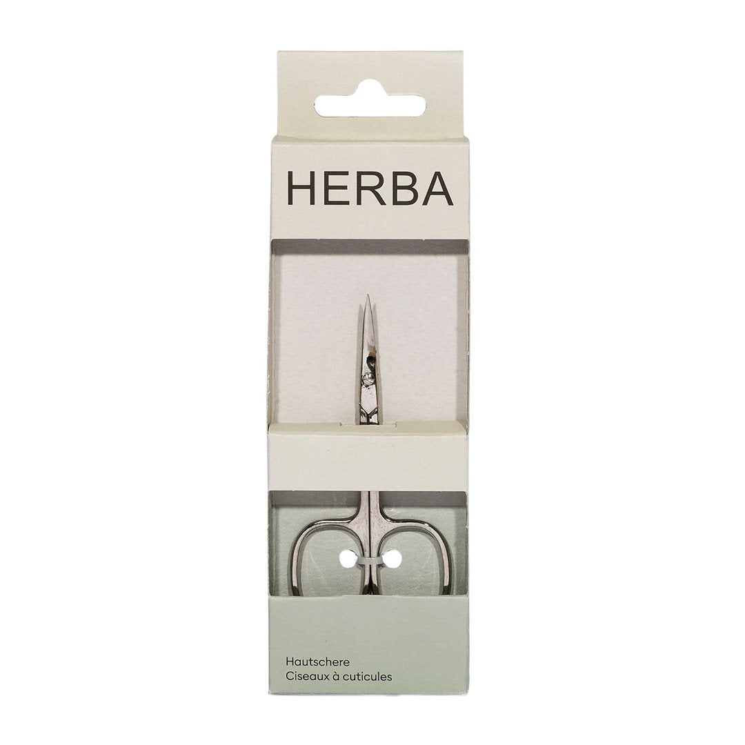 HERBA Hautschere 9cm gebogen