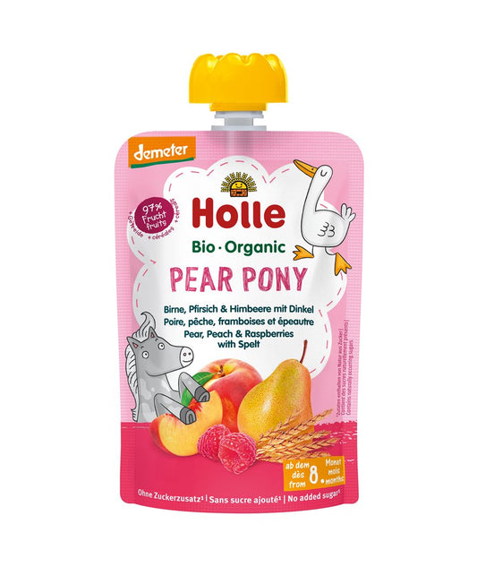 HOLLE Pear Pony Pouchy Birne Pfirs Himb Dink