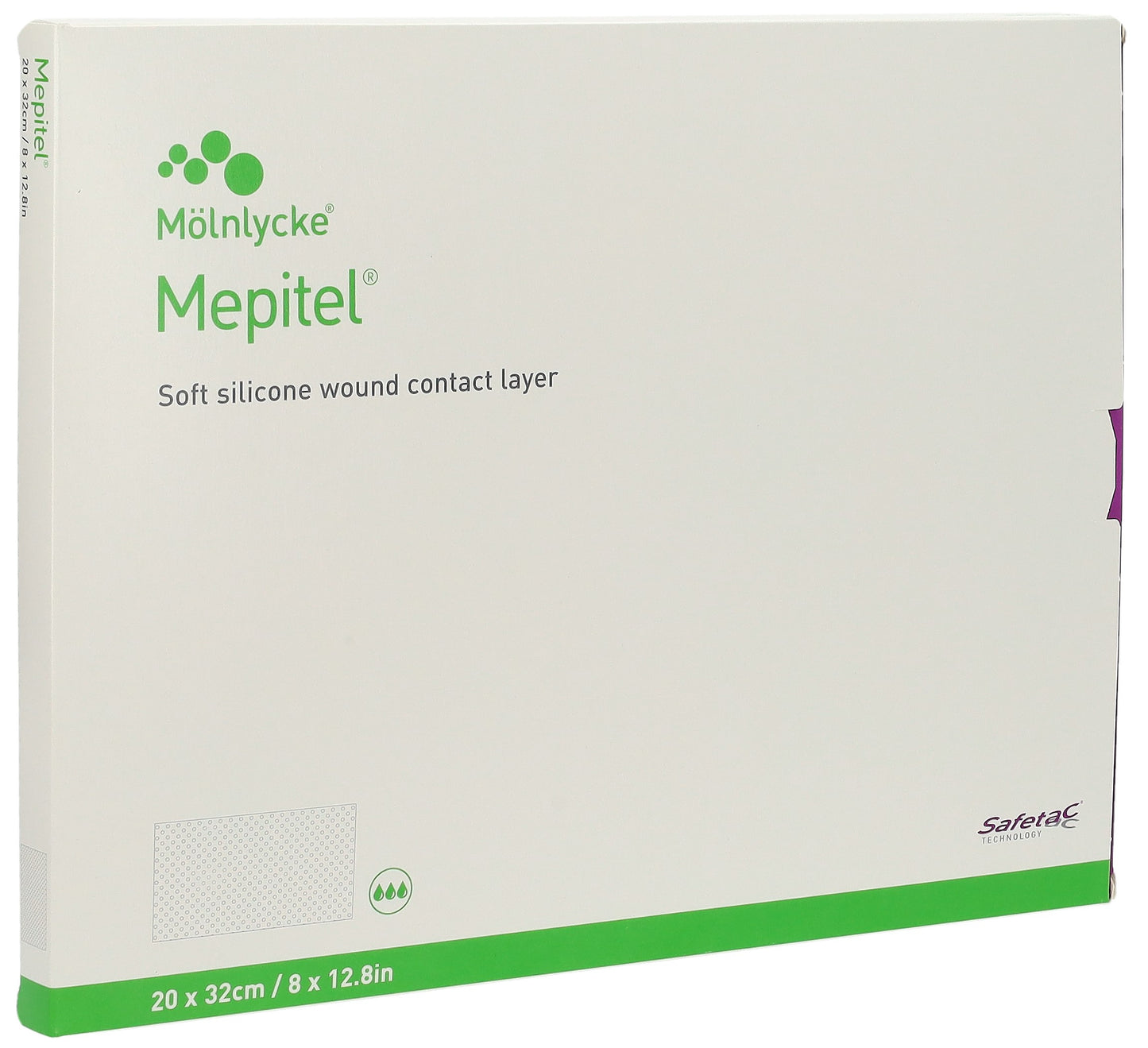 MEPITEL Wundauflage 20x32cm Silik