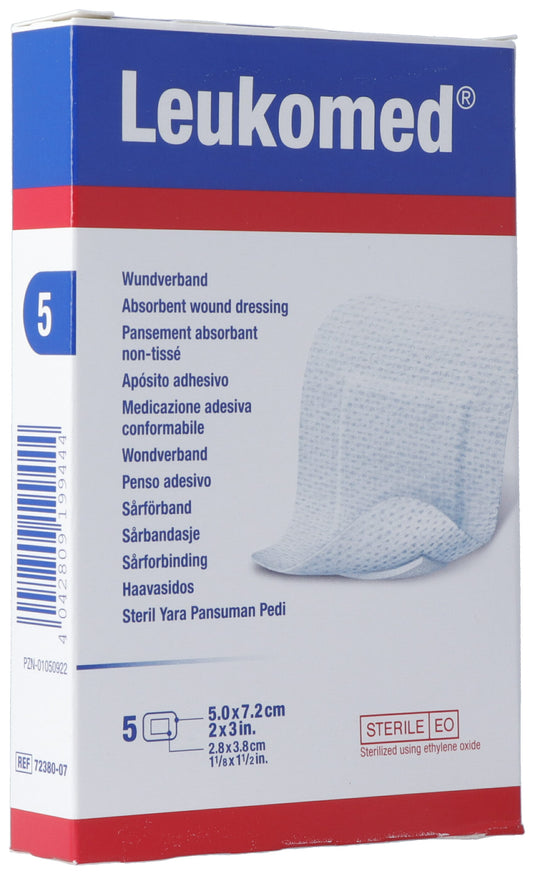 LEUKOMED Wundverband 7.2x5cm