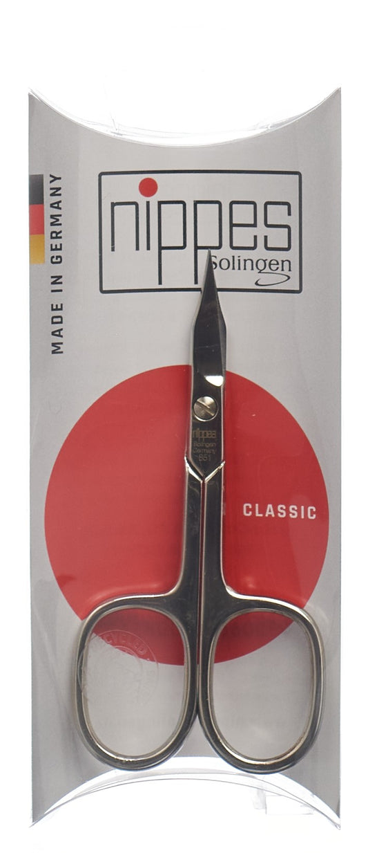 NIPPES Nagel- Hautschere 9cm Turmspitz vernick
