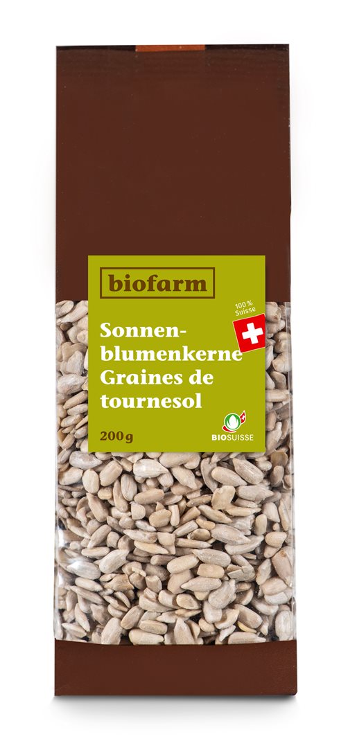 BIOFARM Sonnenblumenkerne Knospe CH