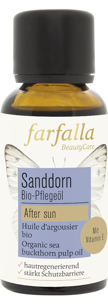 FARFALLA Bio-Pflegeöl Sanddornfruchtfleisch