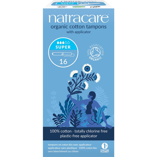 NATRACARE Tampons mit Applikator super