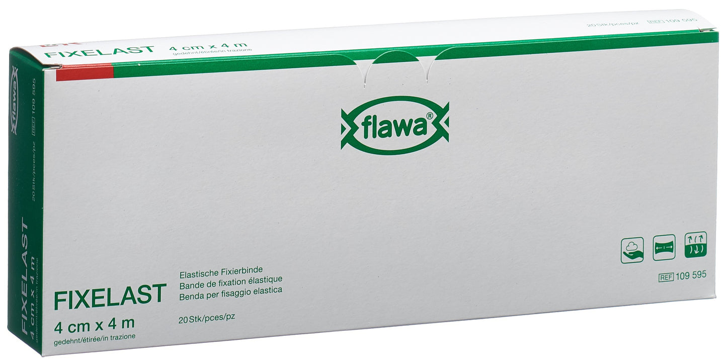 FLAWA Fixelast Fixierbinde 4cmx4m in Cellux