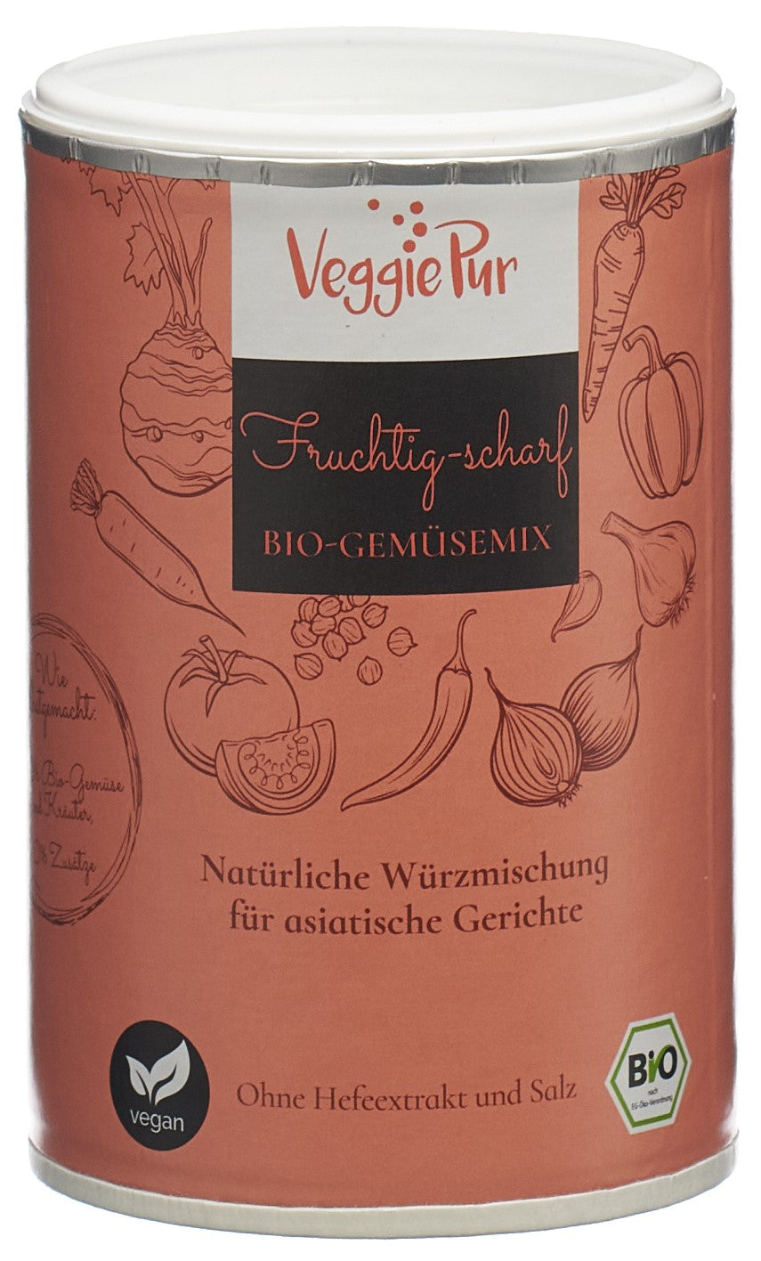 VEGGIEPUR Gemüse-Mix FRUCHTIG-SCHARF