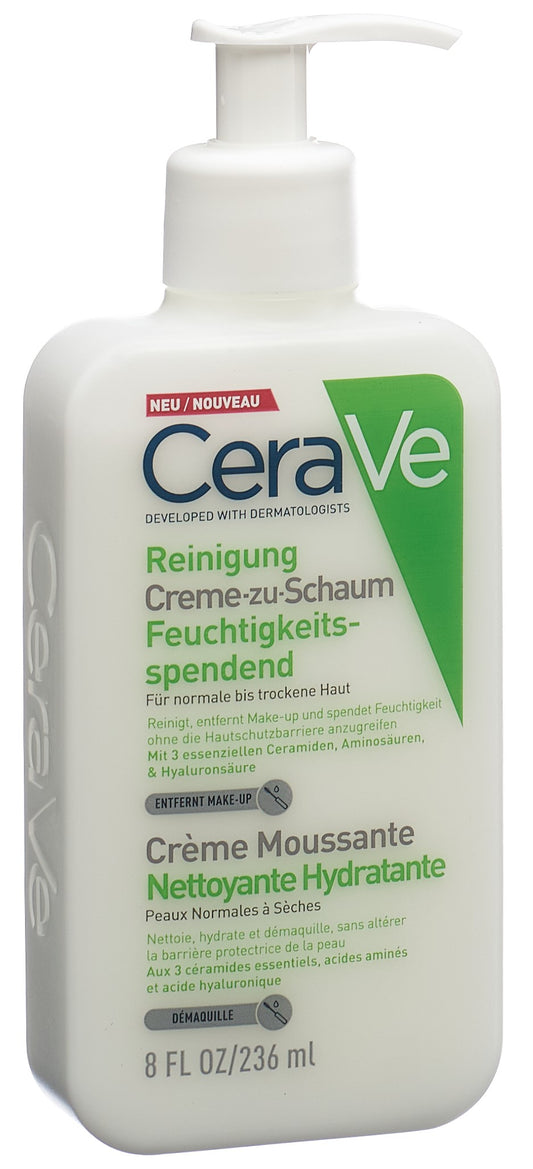 CERAVE Creme-zu-Schaum Reinigung Hydratant