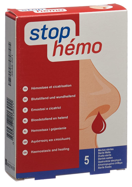 STOP HEMO Watte hämostat steril