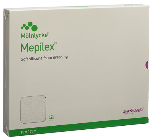 MEPILEX Schaumverband Safetac 15x17cm Si neu
