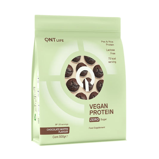 QNT Vegan Protein Zero Sug-Lact Fr Choc Muff