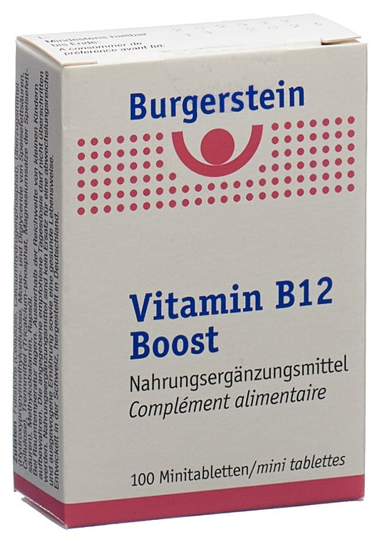 BURGERSTEIN Vitamin B12 Boost Minitabl