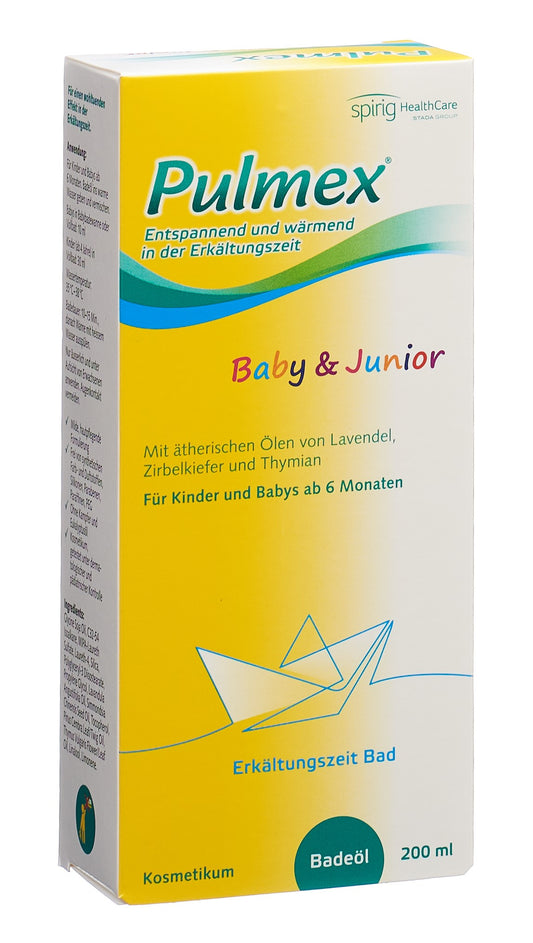 PULMEX Baby & Junior Bad Erkältungszeit