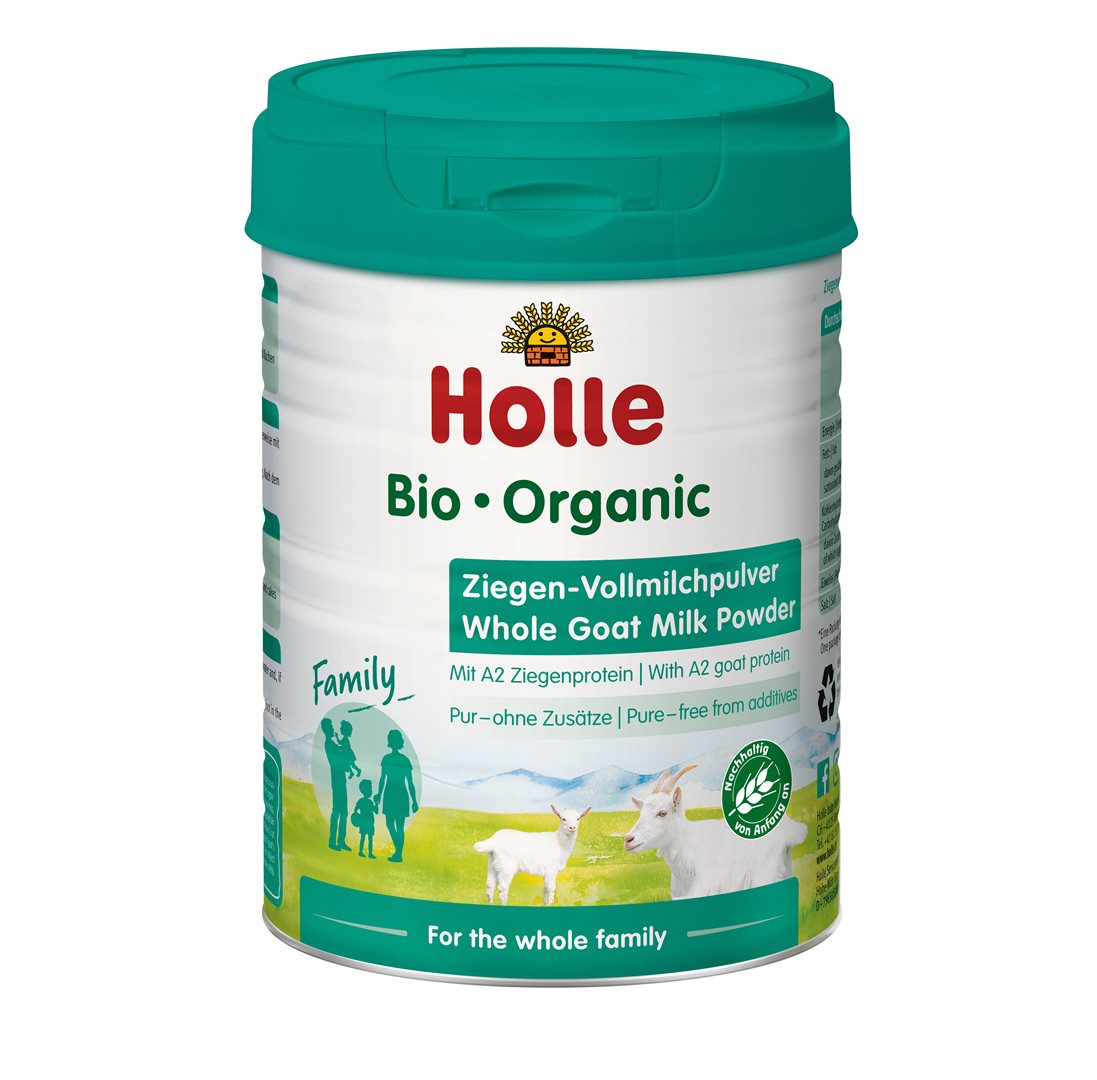HOLLE Bio-Ziegenvollmilchpulver Family