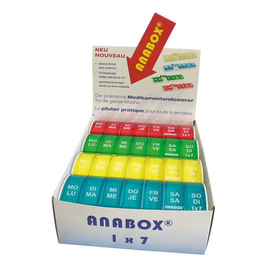 ANABOX Display Medidispenser 1x7 à 12Stk