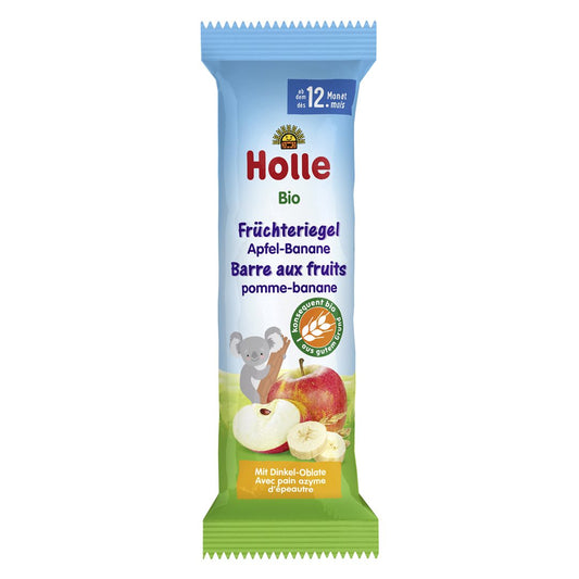HOLLE Früchte Riegel Apfel Banane Bio