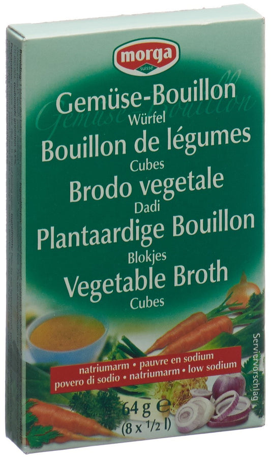 MORGA Gemüse Bouillon Würfel nat-arm