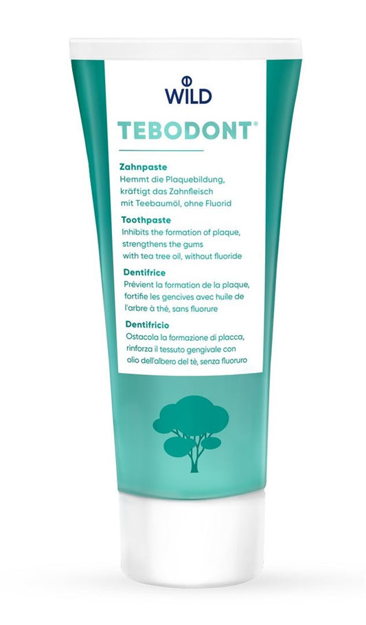 TEBODONT Zahnpaste ohne Fluorid
