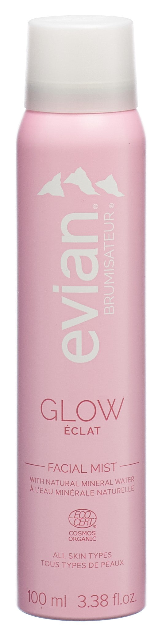 EVIAN facial mist glow