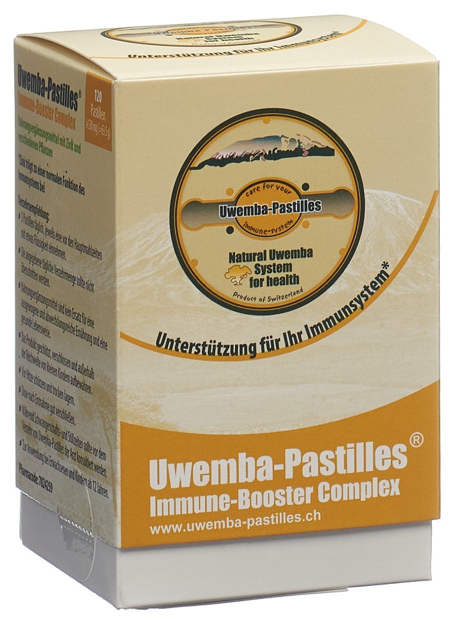 UWEMBA-PASTILLES Immune-Boost Compl 530 mg