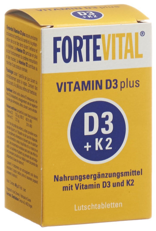 FORTEVITAL Vitamin D3 plus Lutschtabl