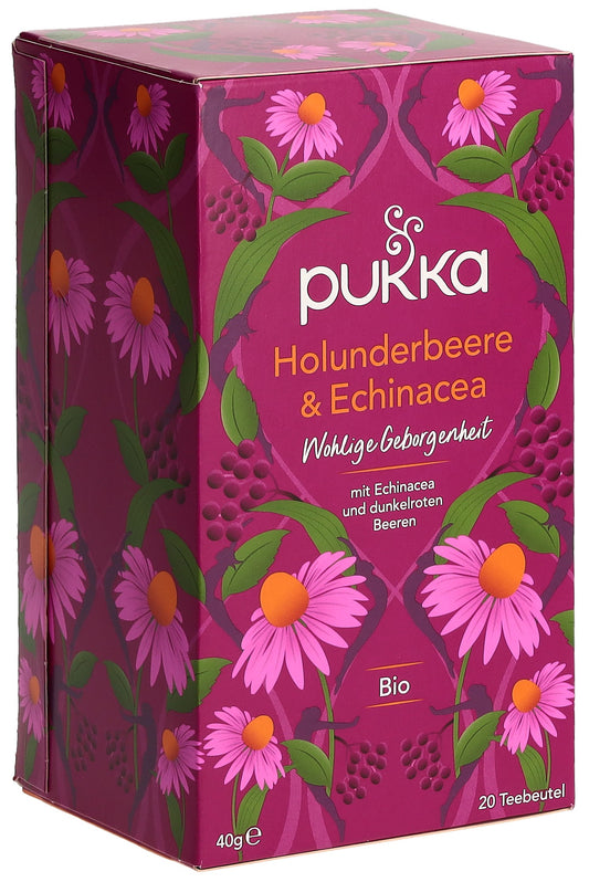 PUKKA Holunderbeere&Echinacea Tee Bio