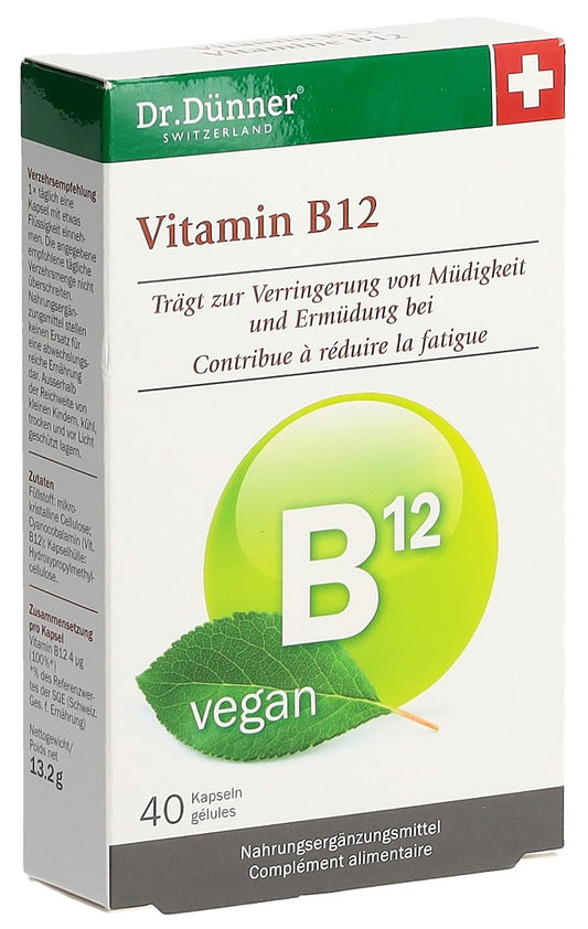 DÜNNER Vitamin B12 vegan Kaps