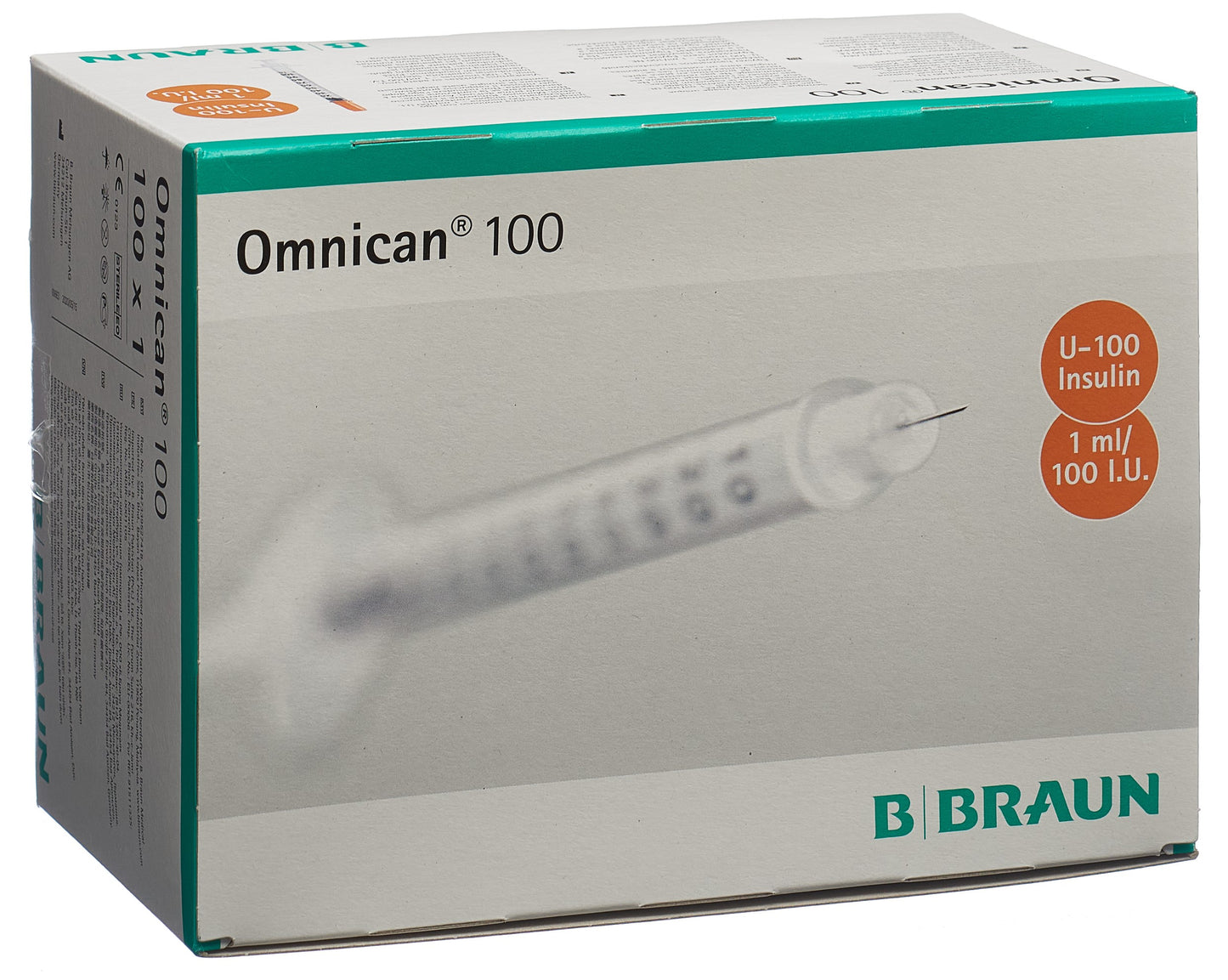 OMNICAN Insulin 100 1ml 0.3x8mm G30 einz