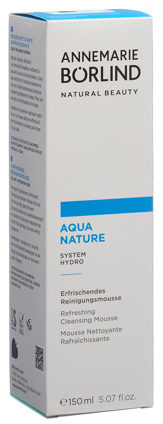 BÖRLIND AQUANATURE Reinigungsmousse Erfrisc