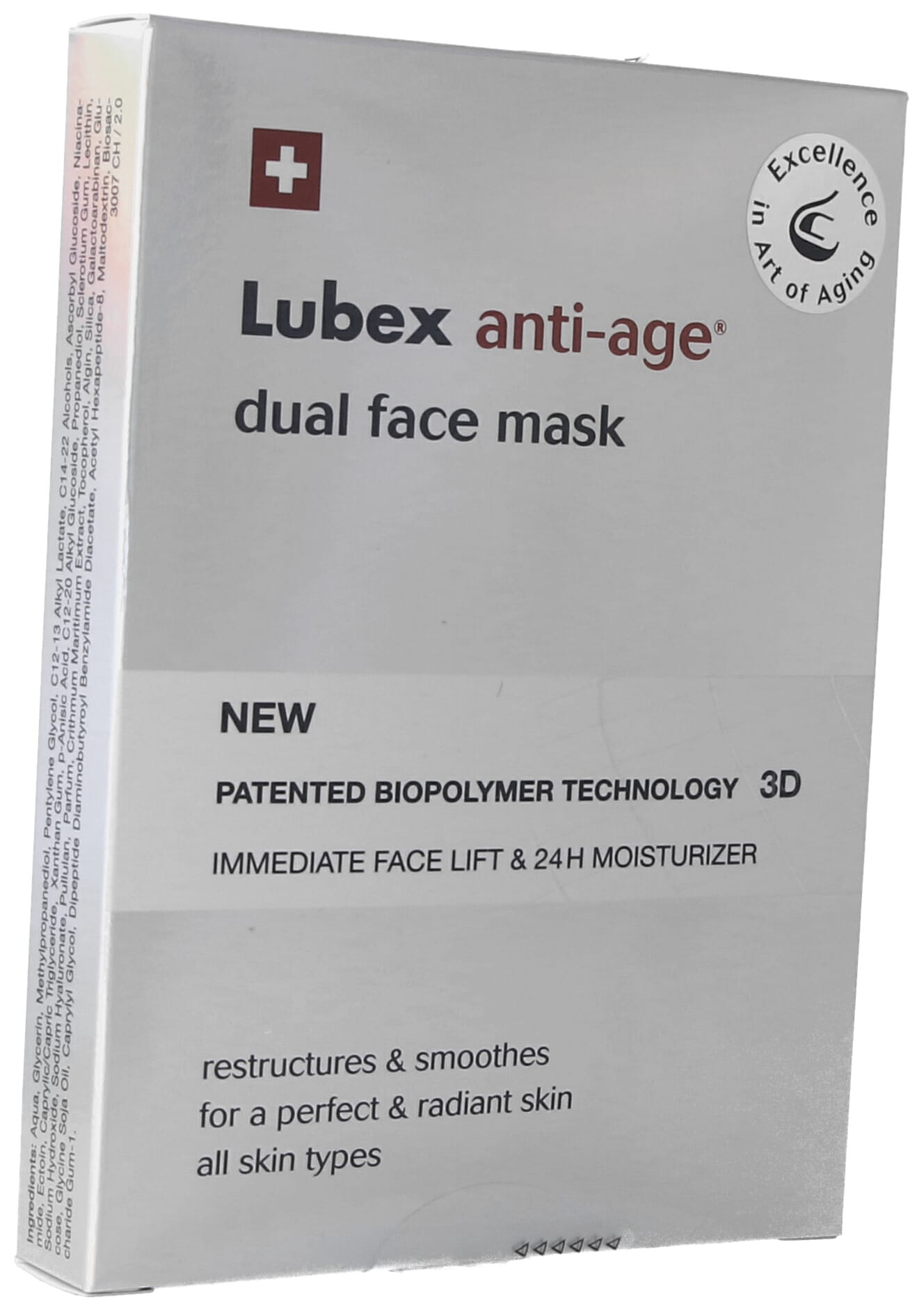 LUBEX ANTI-AGE dual face mask