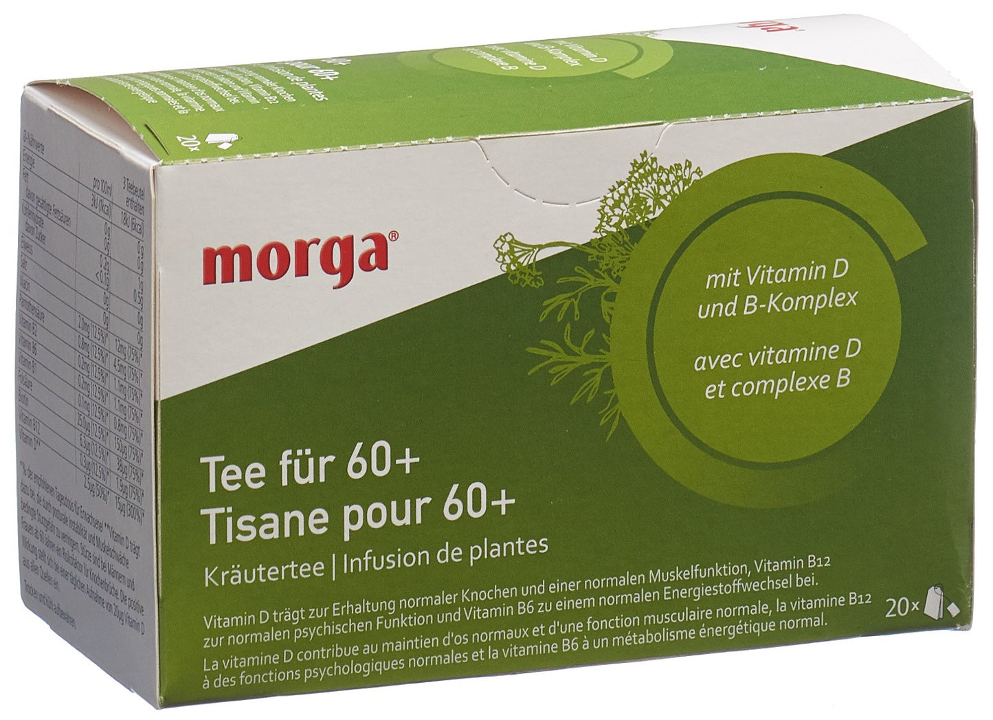 MORGA Tee für 60+ m/H