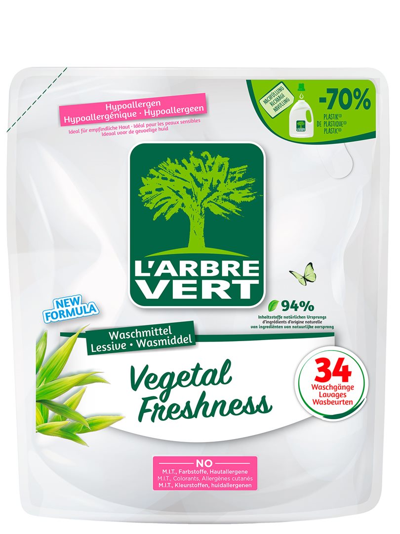 L'ARBRE VERT Ref Flüssigwaschmittel veget