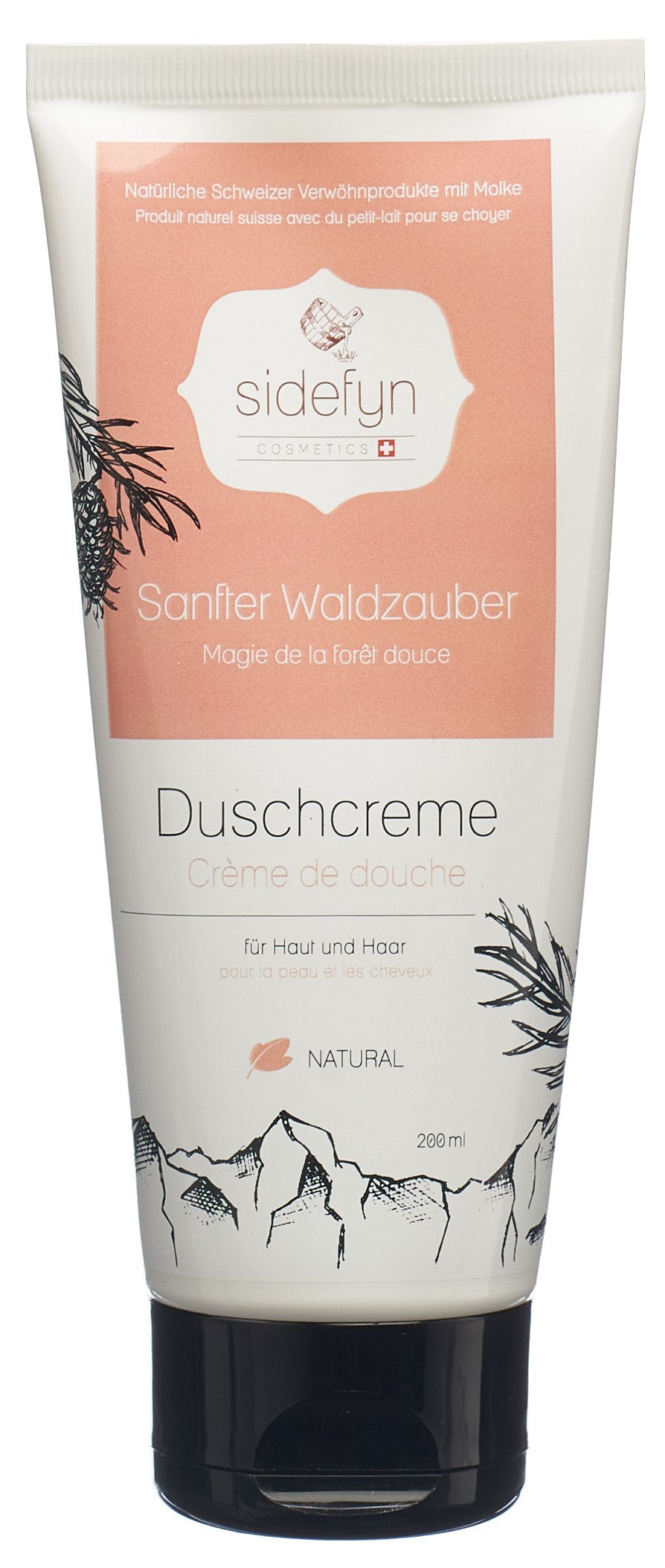 SIDEFYN Duschcreme sanfter Waldzauber