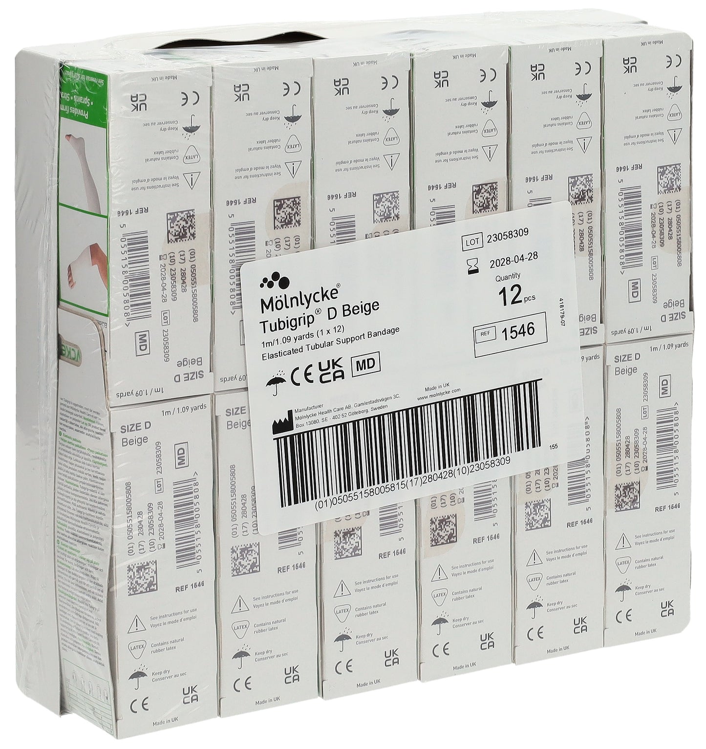 TUBIGRIP Schlauchbandage D 1mx7.50cm bei