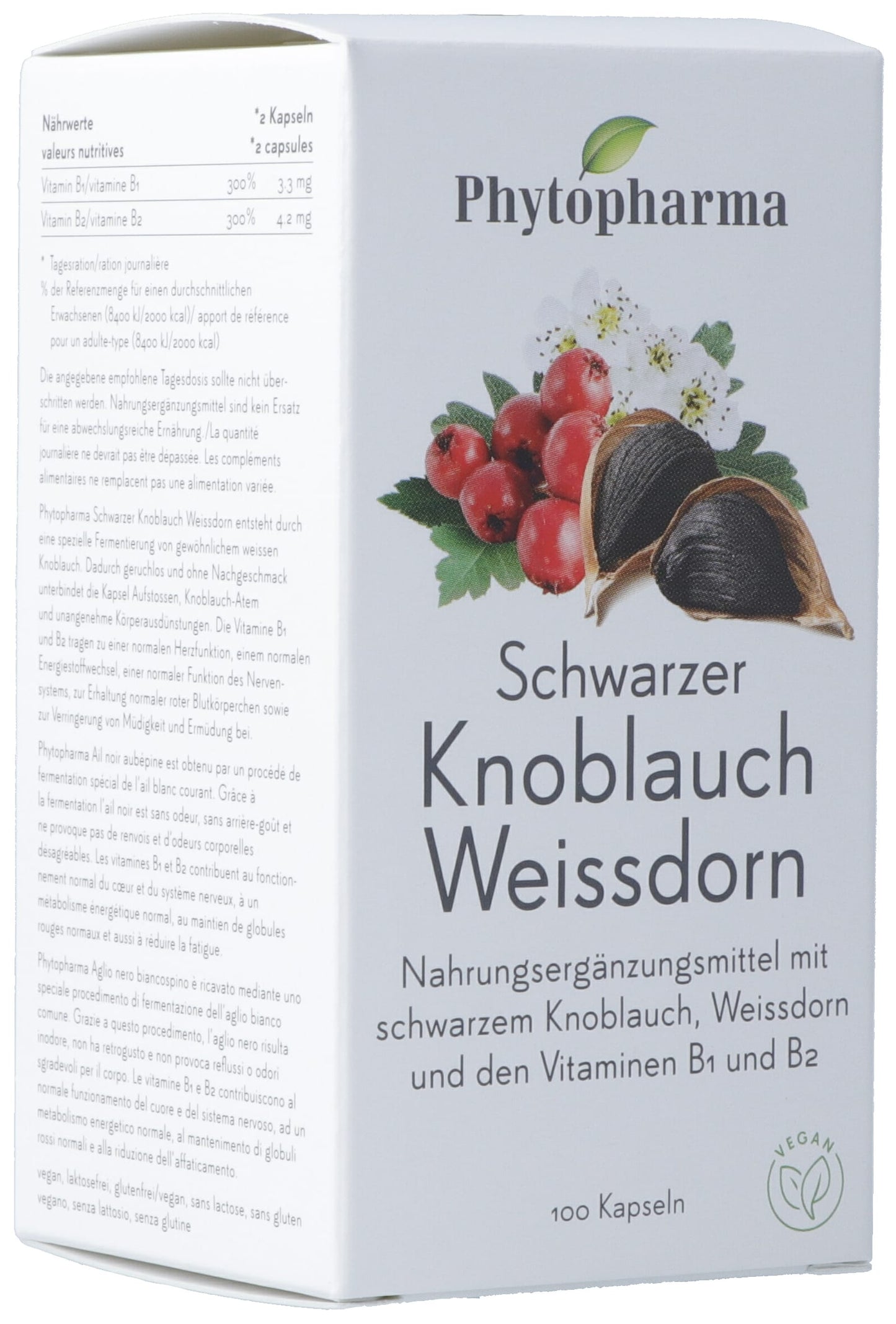 PHYTOPHARMA Schwarz Knoblauch Weissdo Kaps