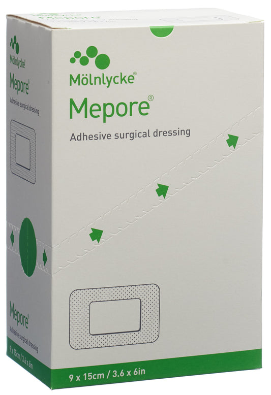 MEPORE Wundverband 15x9cm Wundki 10x5cm (n)