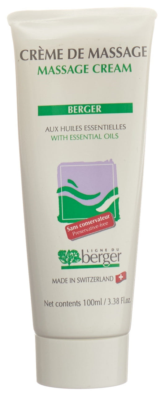 BERGER crème de massage