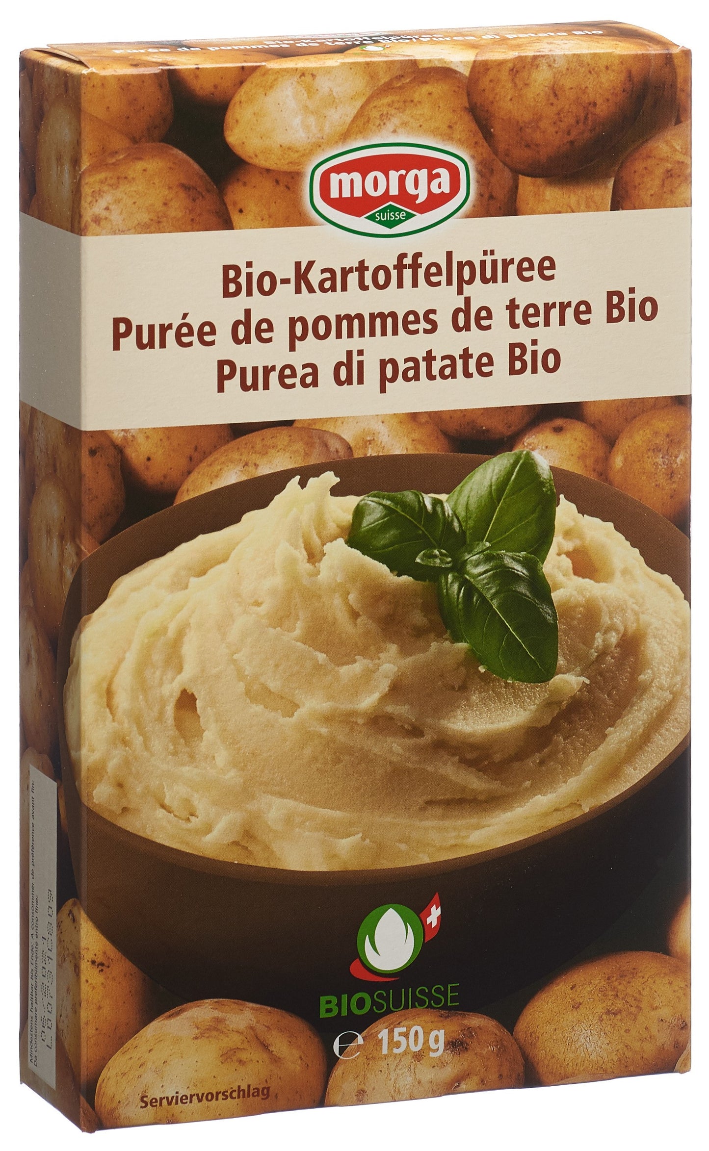 MORGA Kartoffelpurée Bio Knopse