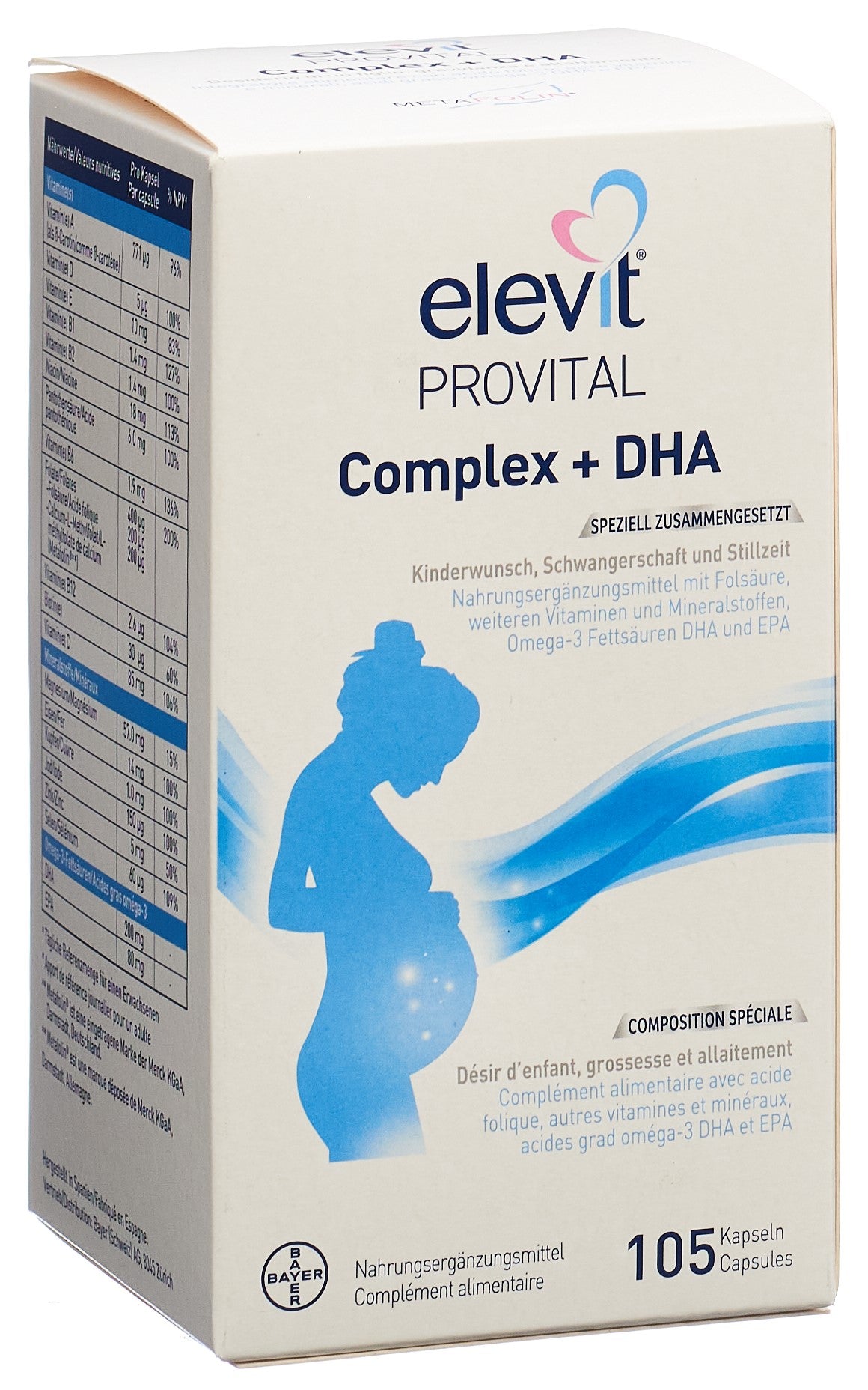 ELEVIT Provital Complex + DHA Kaps