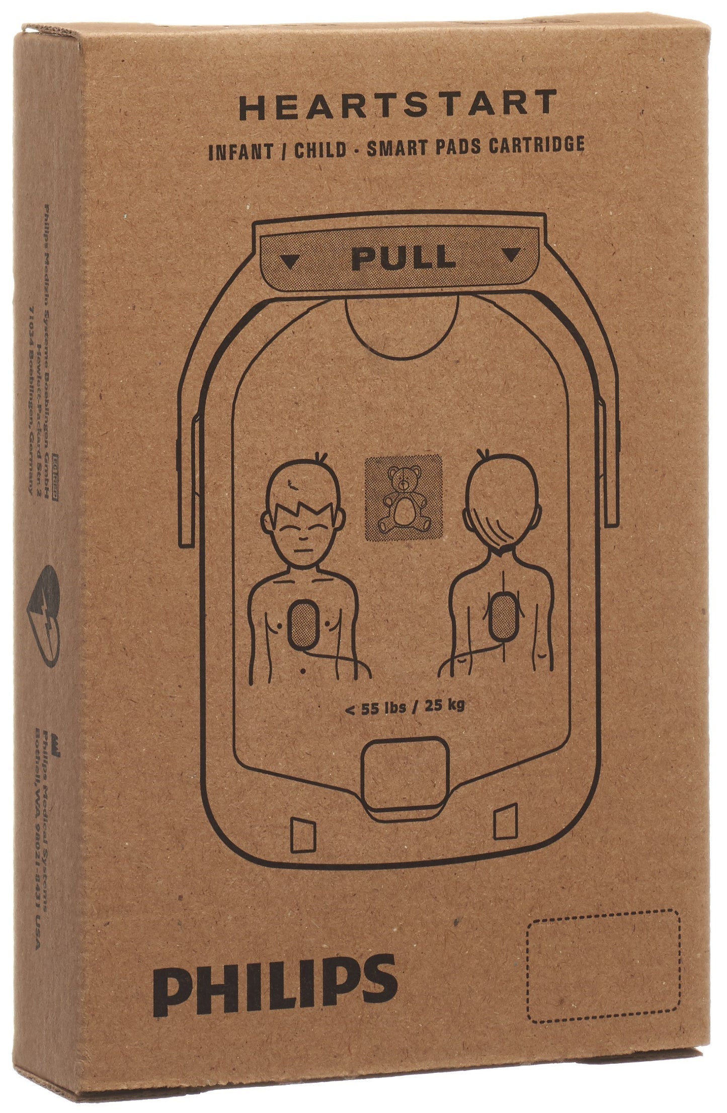 PHILIPS HS1 Elektrodenkassetten für Kinder