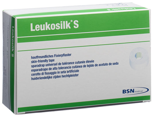 LEUKOSILK S Heftpflaster 9.2mx1.25cm weiss