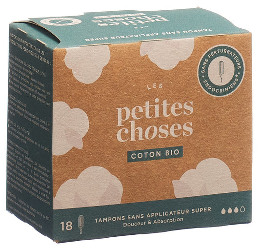 LES PETITES CHOSES Tampons super Bio
