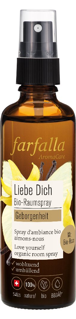 FARFALLA Raumspray Geborgenheit Liebe dich