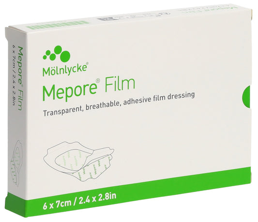 MEPORE FILM Folienverband 6x7cm st neu