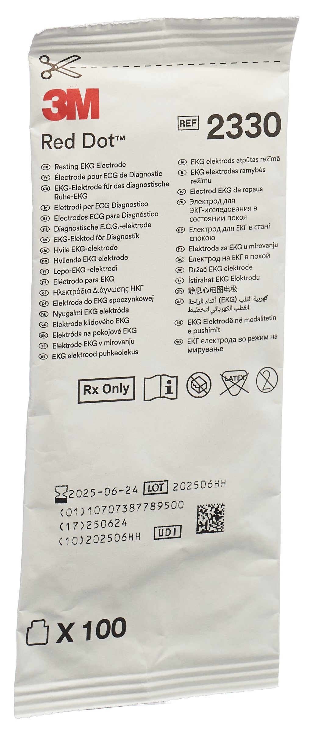 3M RED DOT EKG Elektroden Ruhe (neu)
