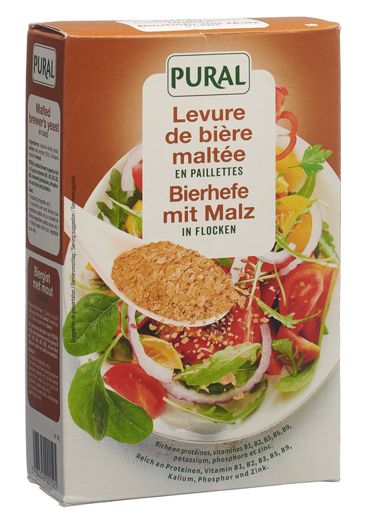 PURAL Bierhefeflocken mit Malz