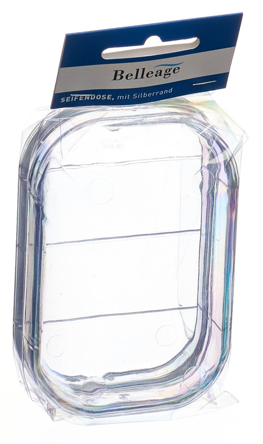 BELLEAGE Seifendose transparent