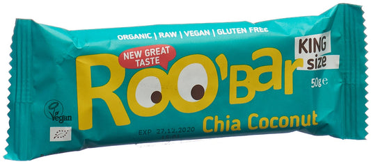 ROOBAR Rohkostriegel Chia-Kokosnuss
