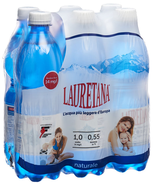 LAURETANA Mineralwasser o Kohlens