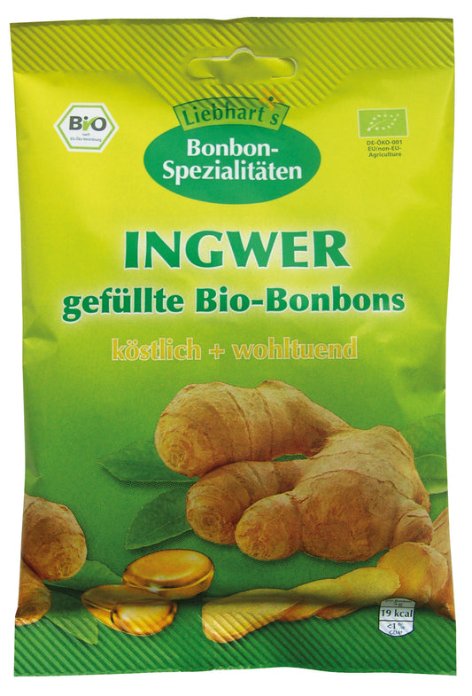 LIEBHARTS Bonbons Ingwer Bio